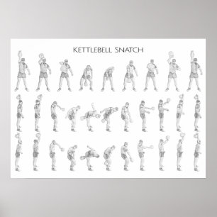 Póster Kettlebell Snatch