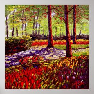 Póster Keukenhof Shadows