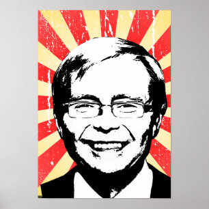 Póster Kevin Rudd