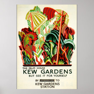 Póster Kew Gardens - Reino Unido