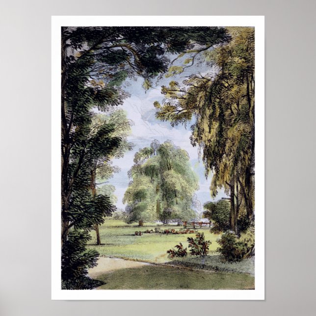 Póster Kew Gardens: Una serie de veinticuatro dibujos en  (Frente)