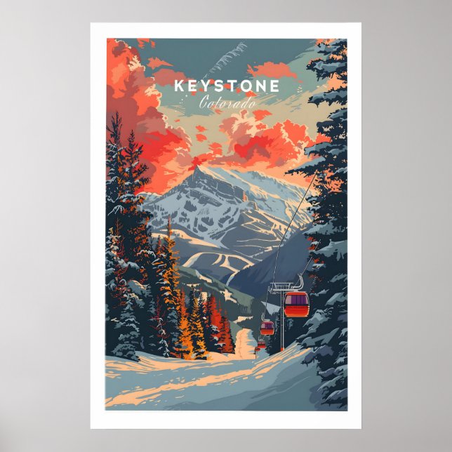 Póster Keystone Print Colorado 1 (Frente)