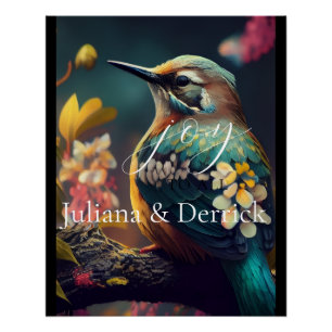 Póster Khem Hummingbird Glossley 20 x 25