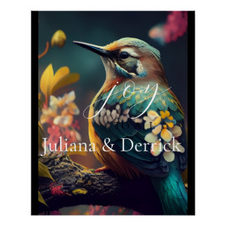 Póster Khem Hummingbird Glossley 20 x 25