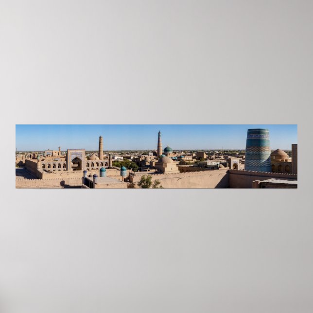 Póster Khiva - Uzbekistán (Frente)