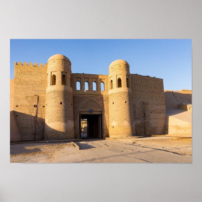 Póster Khiva - Uzbekistán (Frente)