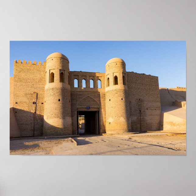 Póster Khiva - Uzbekistán (Frente)