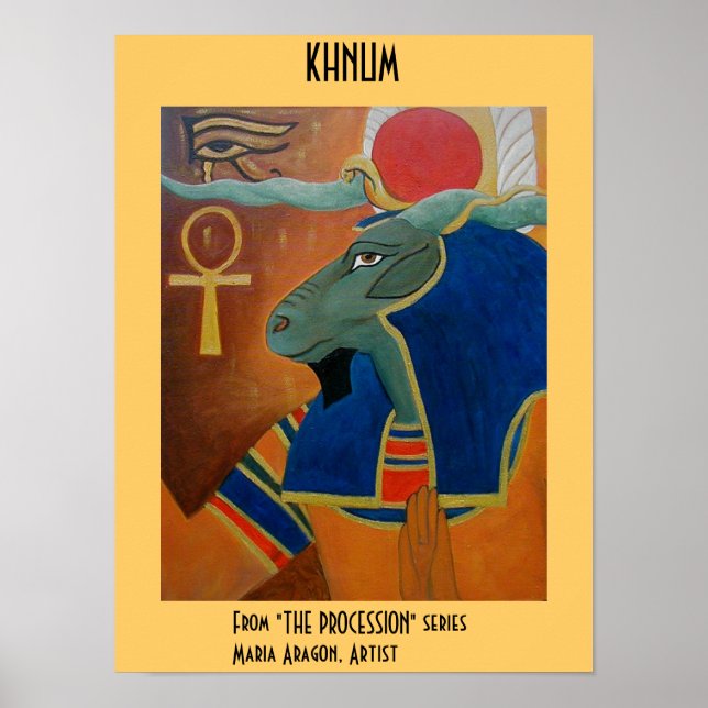 Póster Khnum (Frente)