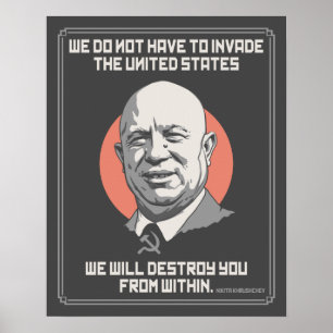 Póster Khrushchev de dentro