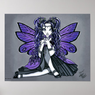 Póster "Kiara" Poster Princesa de Mariposa Gótica
