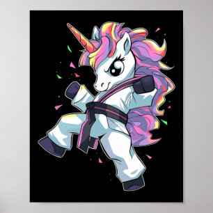 Póster Kickbox de Taekwondo para las artes marciales de l