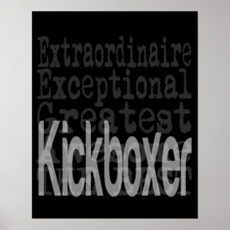 Póster Kickboxer Extraordinaire