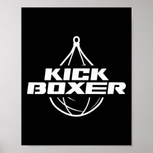 Póster Kickboxer Kick Boxing Artes Marciales Kickboxing P