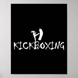 Póster Kickboxer Kickboxing Artes Marciales Boxeo Mma Spa
