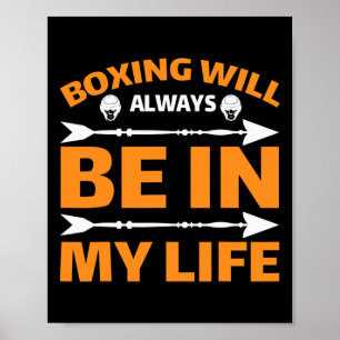 Póster Kickboxing Boxeo Muay Thai