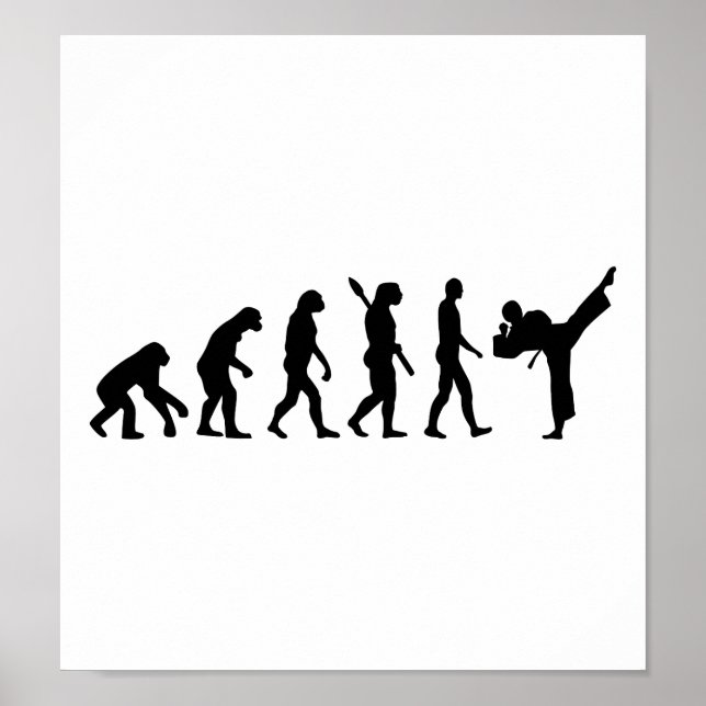 Póster Kickboxing de Evolution Karate (Frente)