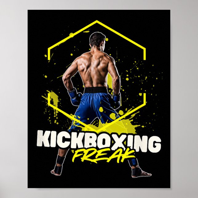 Póster Kickboxing Freak  (Frente)