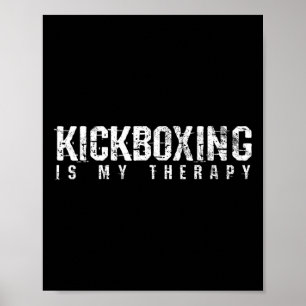 Póster Kickboxing Muay Thai Boxeo Artes Marciales 