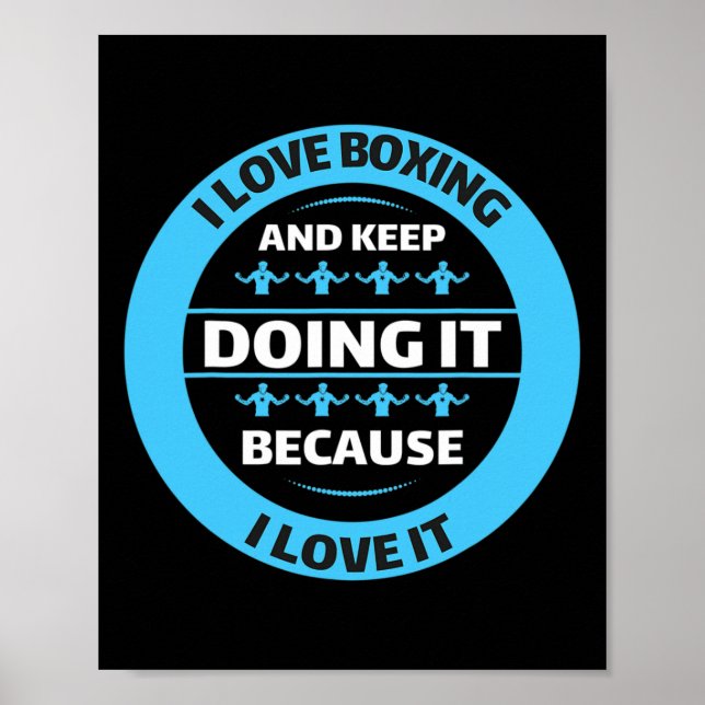 Póster Kickboxing Muay Thai Boxing _2  (Frente)