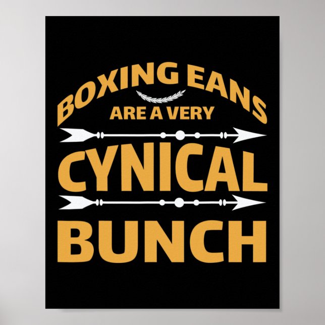 Póster Kickboxing Muay Thai Boxing _3  (Frente)