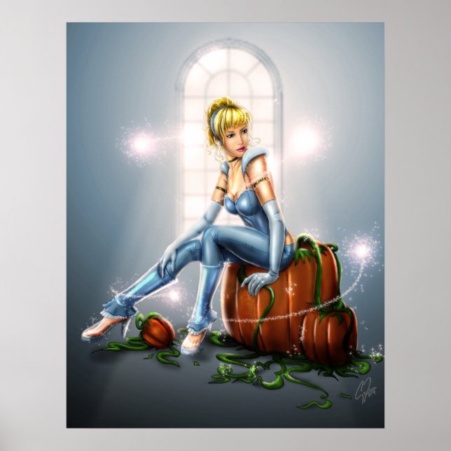 Póster Kicker of Glass (Frente)