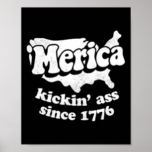 Póster Kickin desde 1776