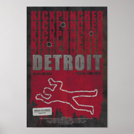 Póster Kickpuncher: Detroit