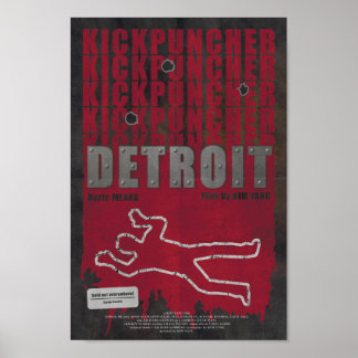 Póster Kickpuncher: Detroit