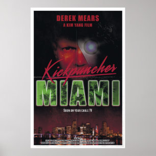 Póster Kickpuncher: Miami