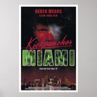 Póster Kickpuncher: Miami