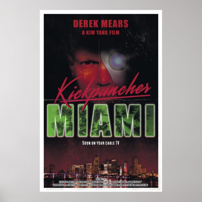 Póster Kickpuncher: Miami (Frente)