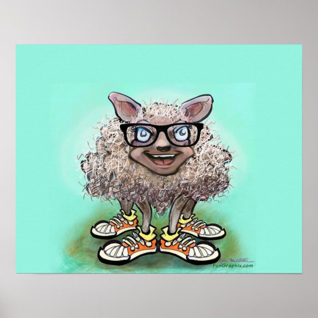 Póster Kiddo Sheep (Frente)