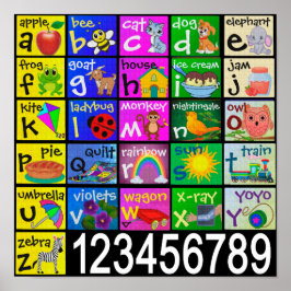 Póster Kids ABC
