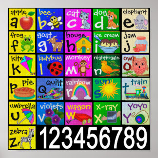 Póster Kids ABC