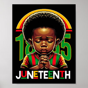 Póster Kids Junet1 Prince 1865 Black History Month to