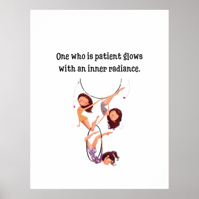 Póster Kids Meditation Art Poster Room Decor (Frente)