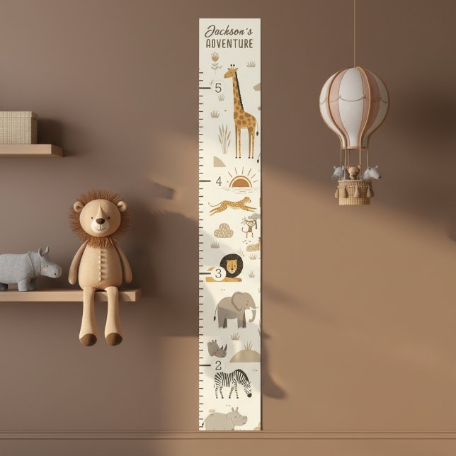 Póster Kid's Savanna Sunrise Safari Growth Chart ID1259 (Subido por el creador)