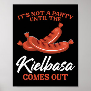 Póster Kielbasa Polonia Carne Salchicha Alimentos Lover H