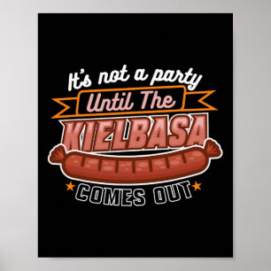 Póster Kielbasa Polonia Carne Salchicha Alimentos Lover H