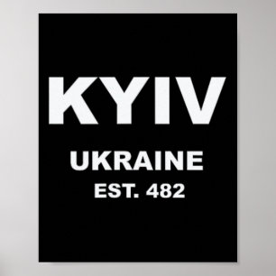 Póster Kiev Ucrania 