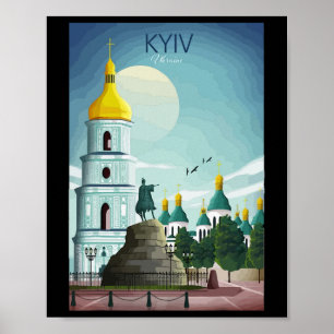 Póster Kiev Ucrania