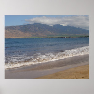 Póster Kihei del sur, Maui, Hawaii
