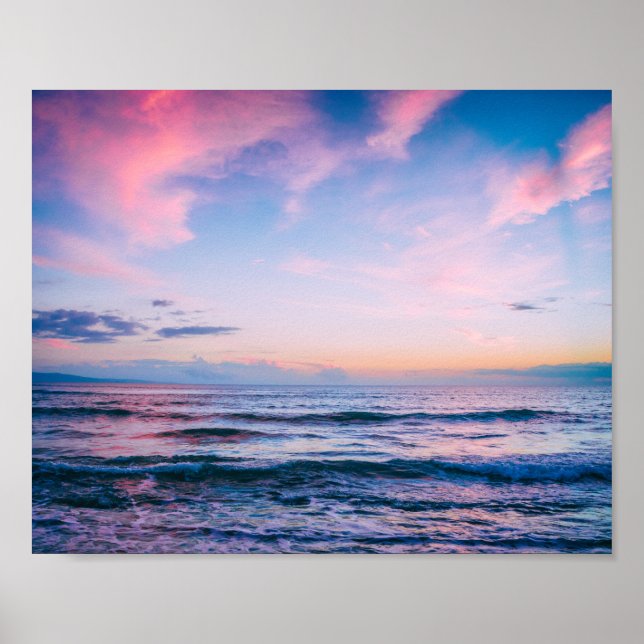 Póster Kihei Sunset, Maui, Hawaii | POSTER (Frente)