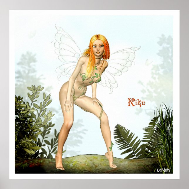 Póster Kiku (Frente)