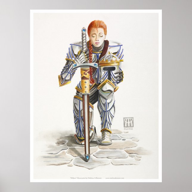 Póster Kilfara Warrior Princess (Frente)