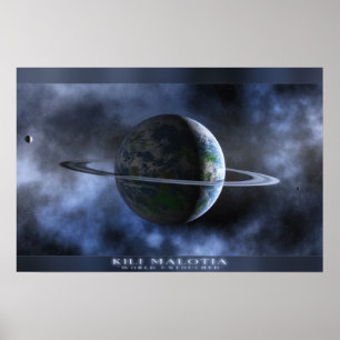 Póster Kili Malotia - Mundo Intacto