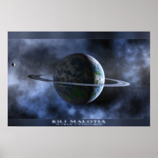 Póster Kili Malotia - Mundo Intacto