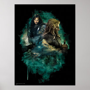 Póster Kili y el hogar por Erebor