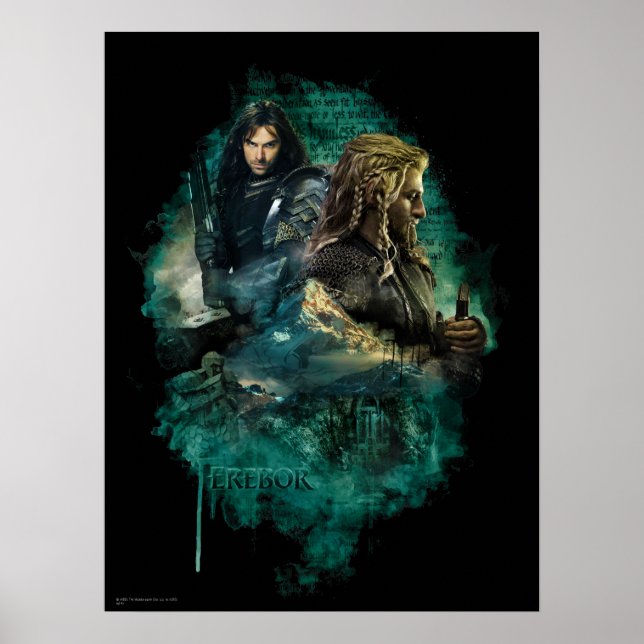 Póster Kili y el hogar por Erebor (Frente)