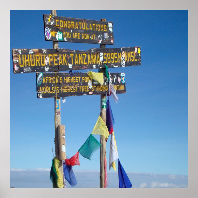 Póster Kilimanjaro Poster (Frente)